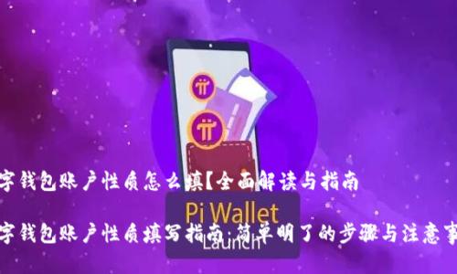 数字钱包账户性质怎么填？全面解读与指南

数字钱包账户性质填写指南：简单明了的步骤与注意事项