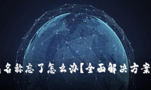 区块链钱包名称忘了怎么办？全面解决方案与实用技巧